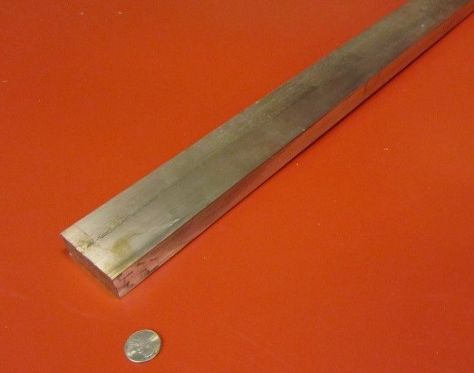 110 Copper Bar H02, 3/4″ Thick x 2.0″ Wide x 2 Ft Length