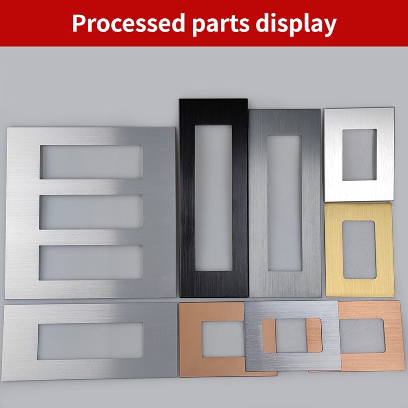 Black Anodized Aluminum Plate Oxide Alloy Flat sheet Thick0.5/0.8/1.0/1.5/2.0mm
