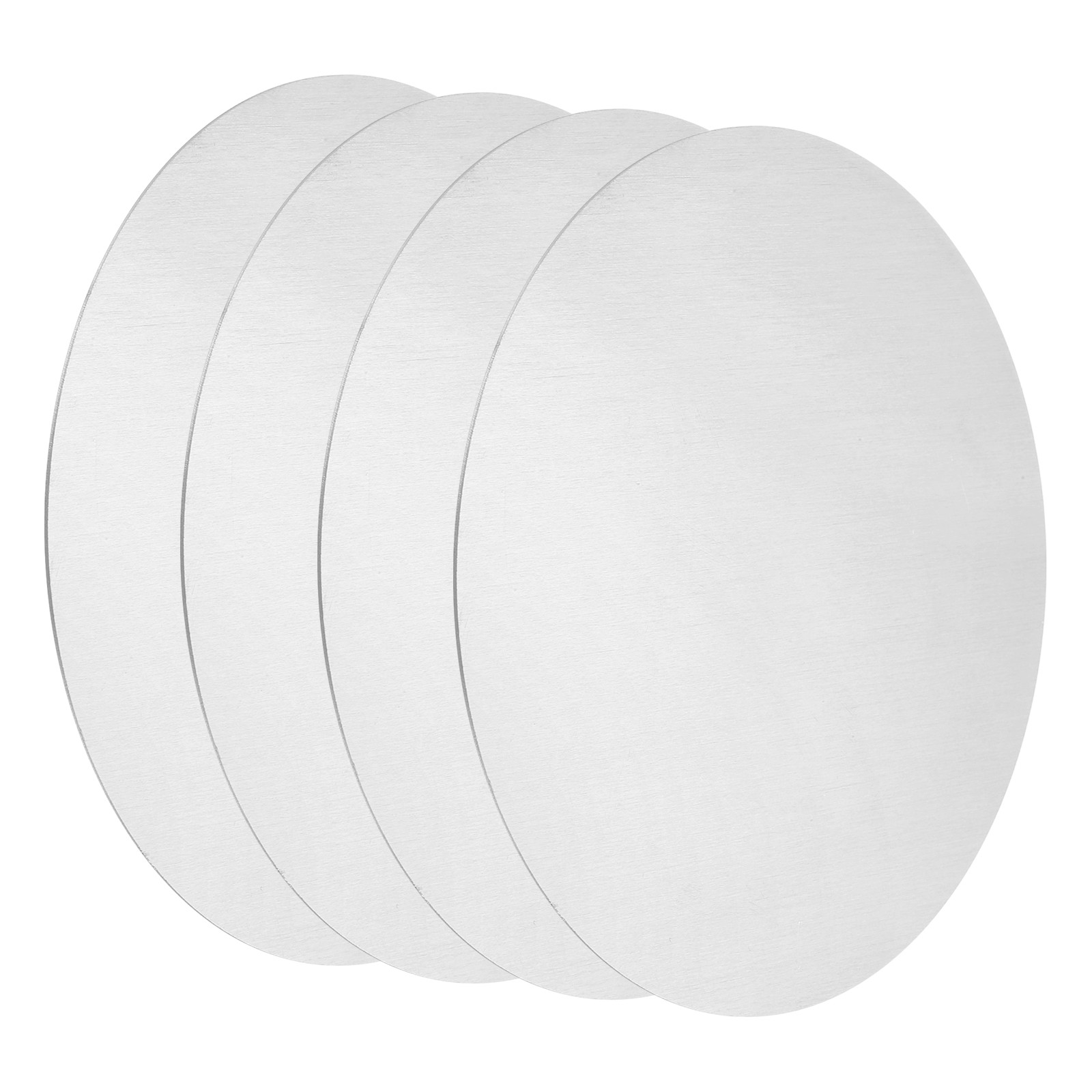 4 Pcs 6″ Dia 0.04″ Thick Aluminum Disc METAL STAMPING Circle Plates Round Sheets