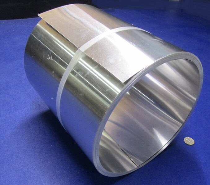 3003 Aluminum Foil (1/2 Hard- H14).016″ Thick x 10.0″ Wide x 50 Feet Long