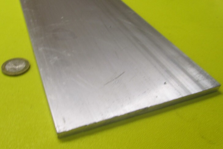 6061 T651 Aluminum Bar, 1/4″ (.250″) Thick x 5.0″ Wide x 60″ Length