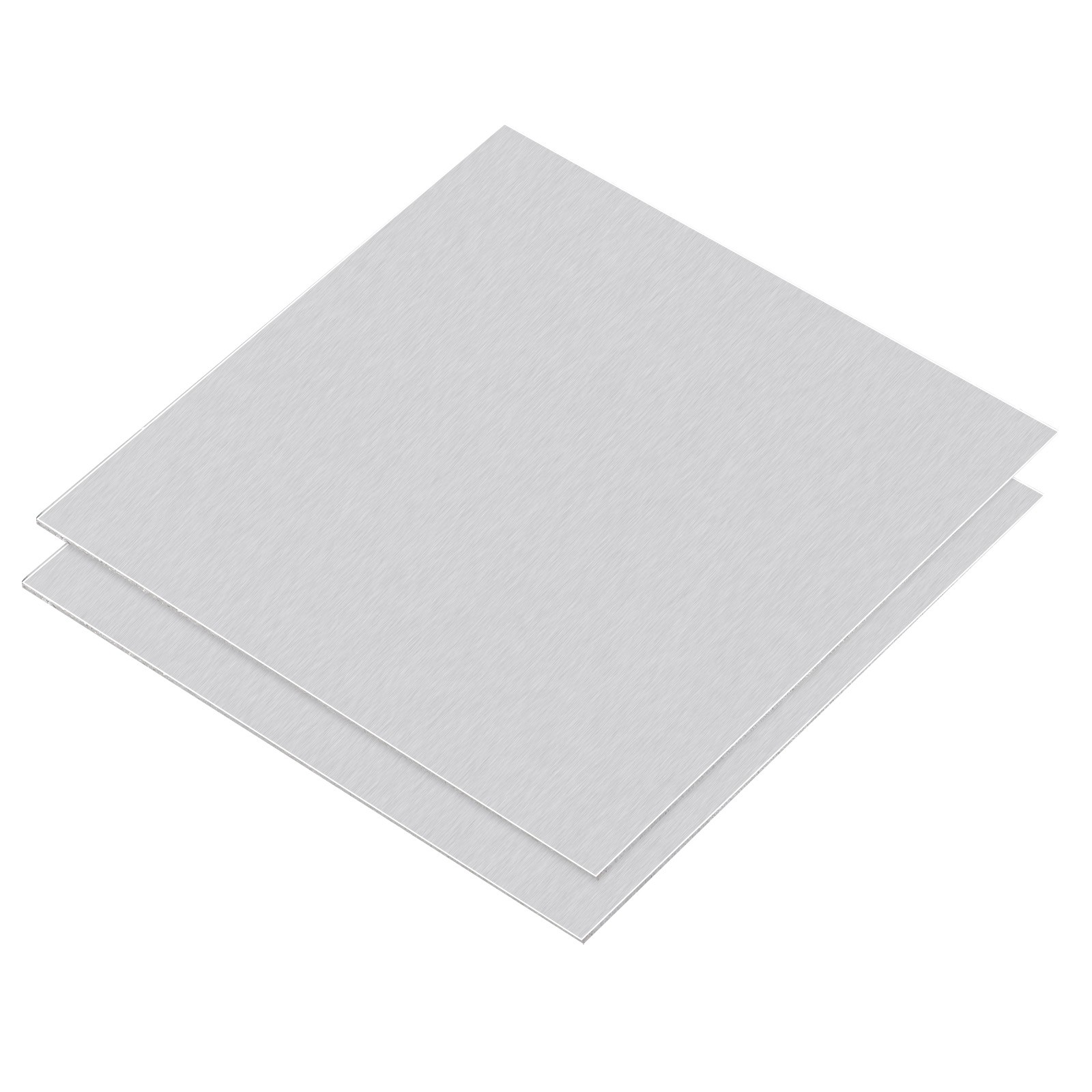 100mm x 100mm x 1mm Rectangle 1060 Aluminum Sheet Flat Metal Plate Stock 2Pcs
