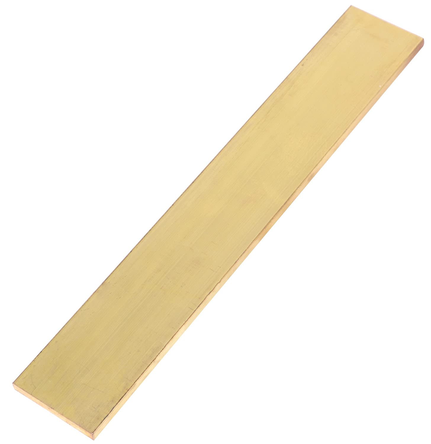 1/4x2x12 Inch C360 Brass Flat Bar Solid .250″ Plate Mill Stock Rods