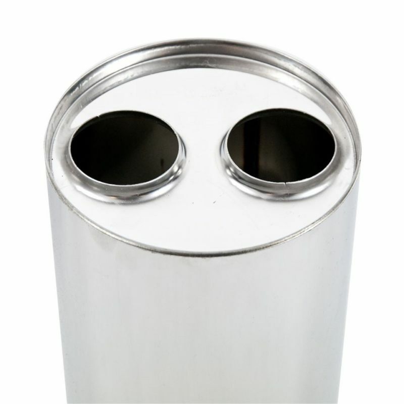 Universal Muffler Exhaust 304 Stainless Steel Round Twin Twin Variants