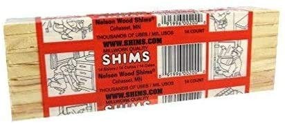 – DIY Bundle Wood Shims 8-Inch Shims, High Performance Natural Wood, 100% Kil…