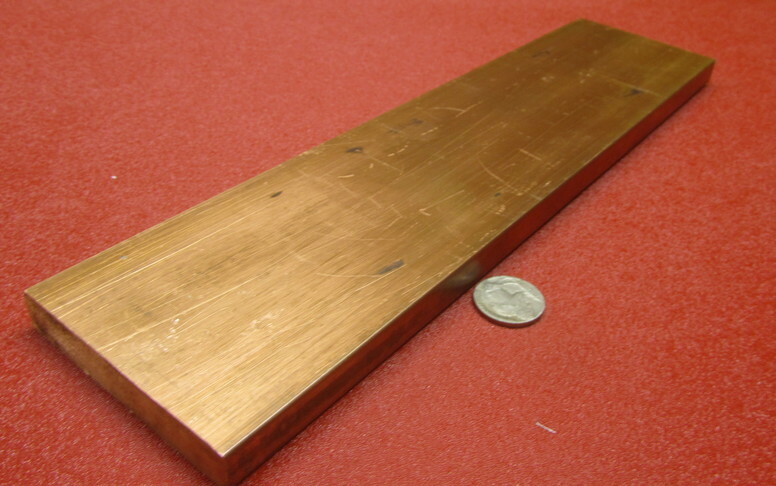 110 Copper Bar H02, 1/2″ Thick x 3.0″ Wide x 1 Ft Length