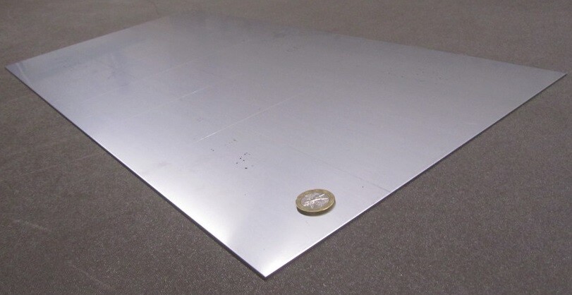 410 Stainless Steel Sheet, .060″ Thick x 12″ Wide x 24″ Length, 1 Unit