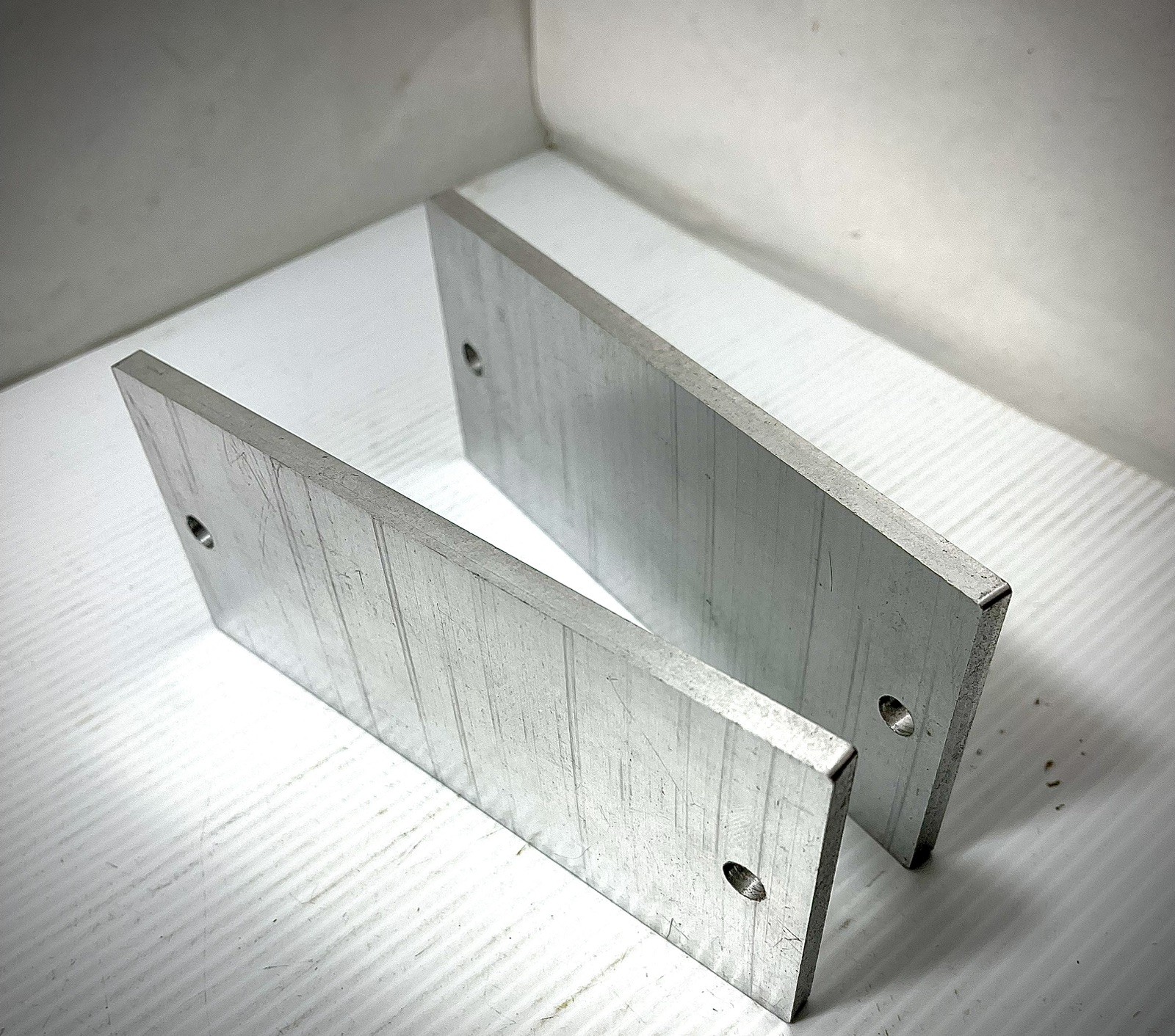 Set Of Aluminum Parallels 1/4×2-3/4×6 Holes Size .310