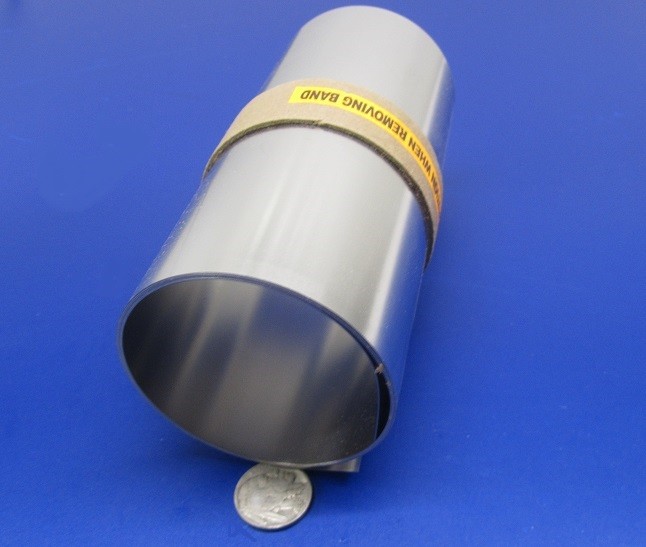 301 Stainless Steel Sheet 1/2 Hard .012″ Thick x 6.0″ Width x 50.0″ Length