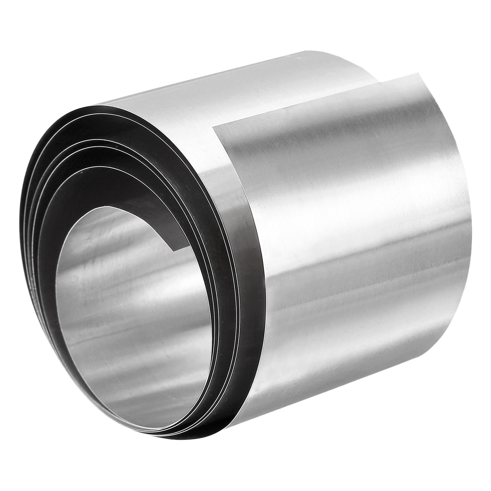 304 Stainless Steel Foil Roll 0.3mm x 50mm x 1000mm Polished Finish Plate