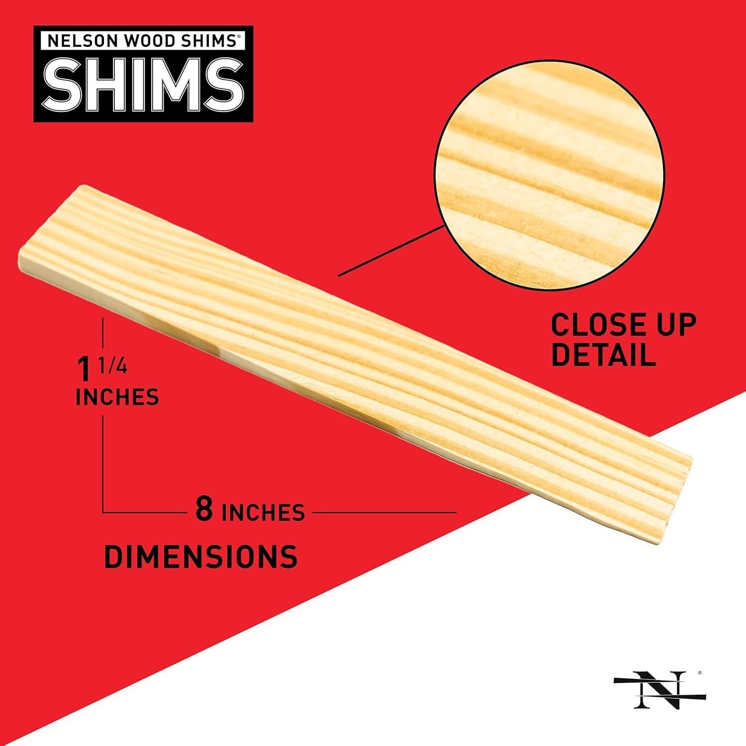 Nelson Wood Shims Diy Bundle Wood Shims 8inch Shims High Performance Natural Woo