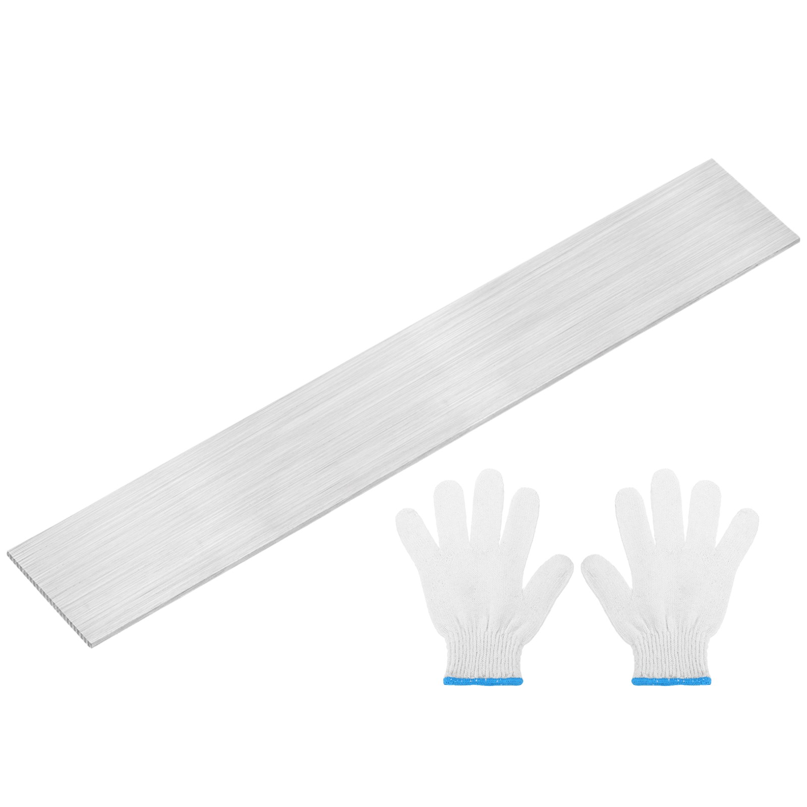 316L Stainless Steel Flat Bar 1/8″ x 2″ x 12″ Trim Strips Sheet