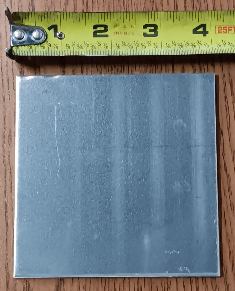 12PCS ALUMINUM 5052, .08″ x 4″ x 4″, SCRAP, WELDING