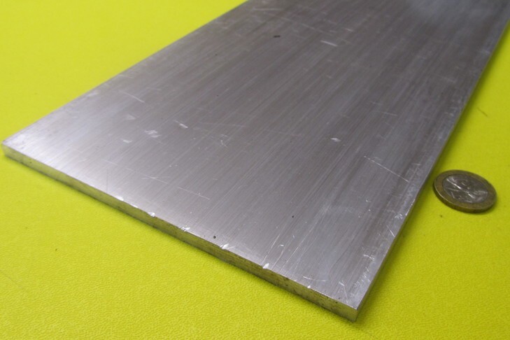 6061 Aluminum Bar T6511, .250″ (1/4″) Thick x 6.0″ Width x 60″ Length