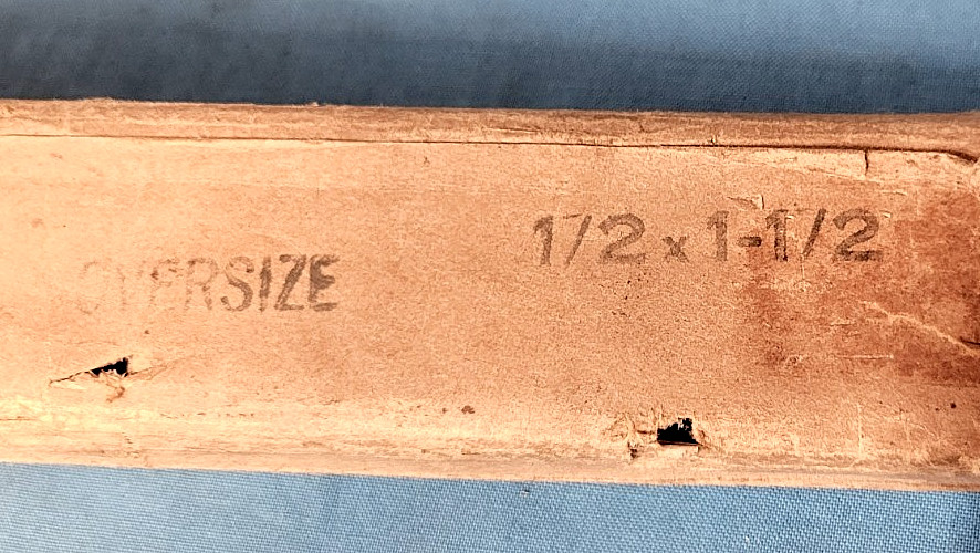 GROUND FLAT STOCK 1/2″ X 1-1/2″ X 16″ AIR-HARD S-7