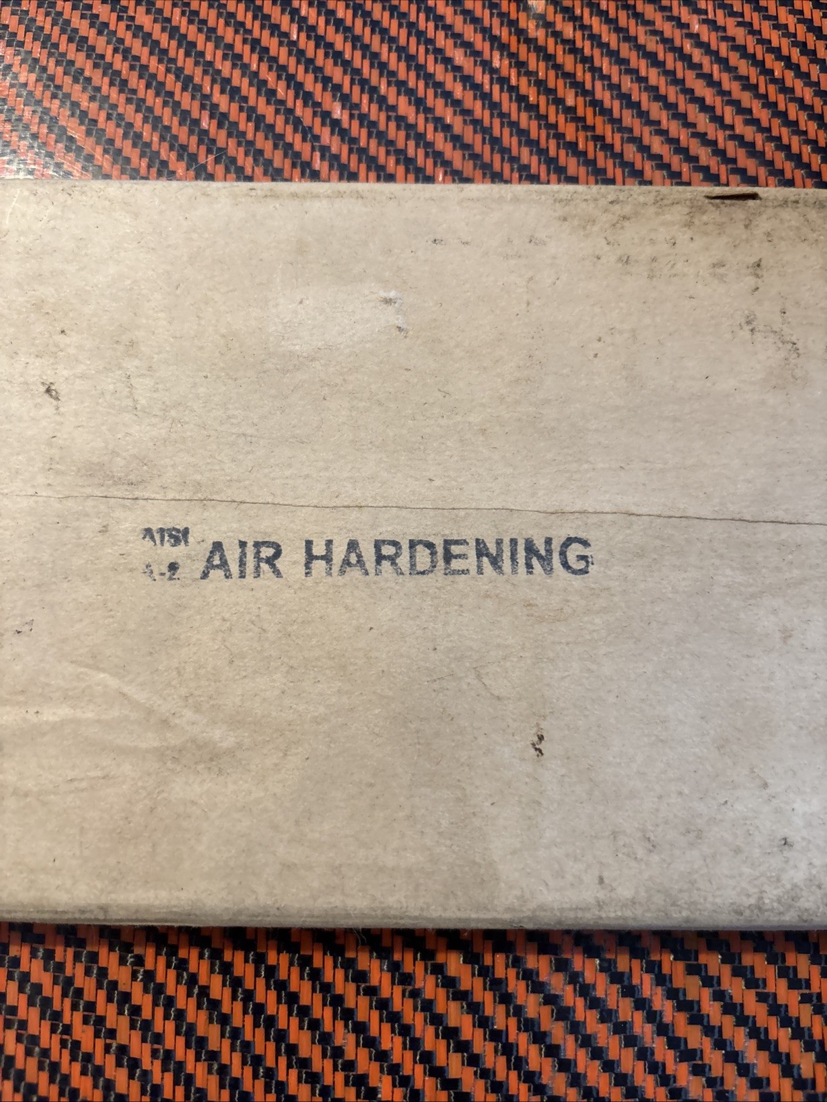 VTG AISI American Iron/steel Air Hardening A-2 5/16x5x18 Flat Stock New