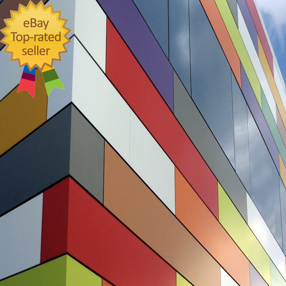 Aluminium Composite Panel Brushed Silver 24 In. X 60 In. X 1/4 In.
