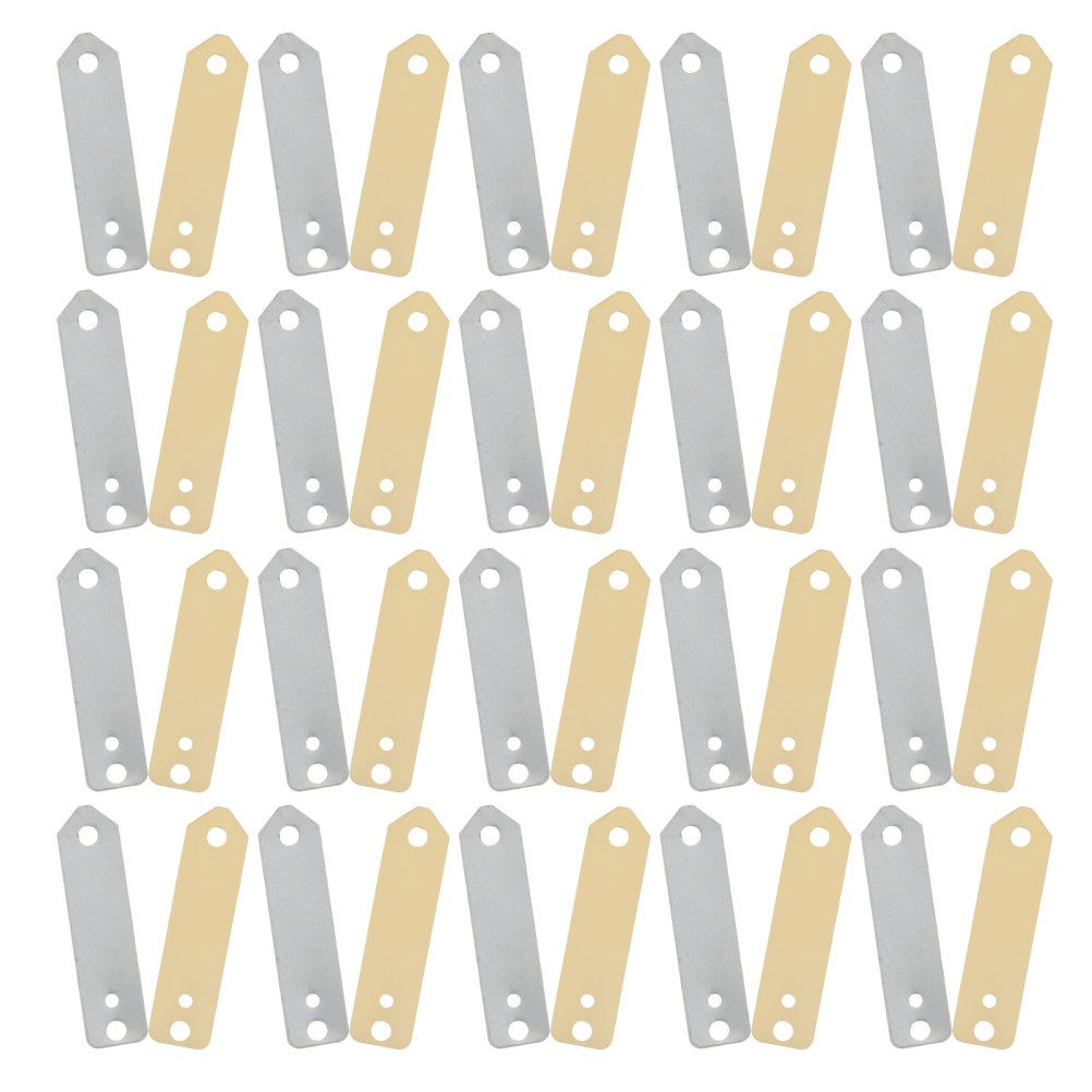 40 Pcs Fruit Battery Components Copper Zinc Strips Electroplating Learning Kit