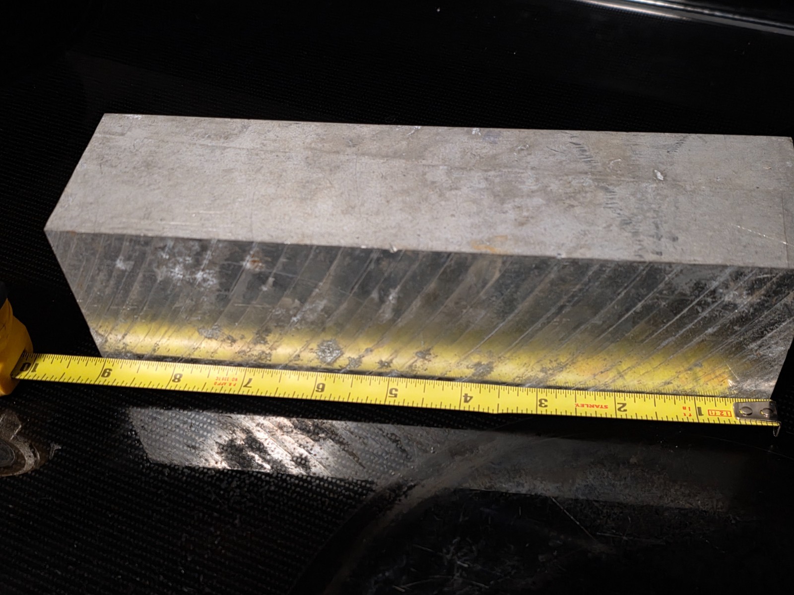 7075 T6 Aluminum 2-5/8″ thick x 2-1/4″ wide x 9″ long High Quality billet