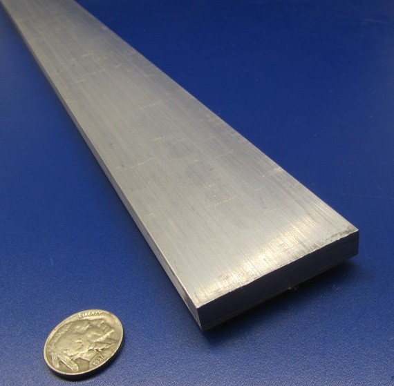 5052 Aluminum Bar, (1/4 Hard H32) .375″ (3/8″) Thick x 2.0″ Width x 24″ Length