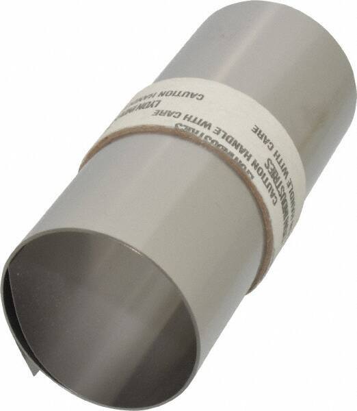 Type 302 Stainless Steel Shim Stock Roll, 6″ Wide x 50″ Long x 0.007″ Thick