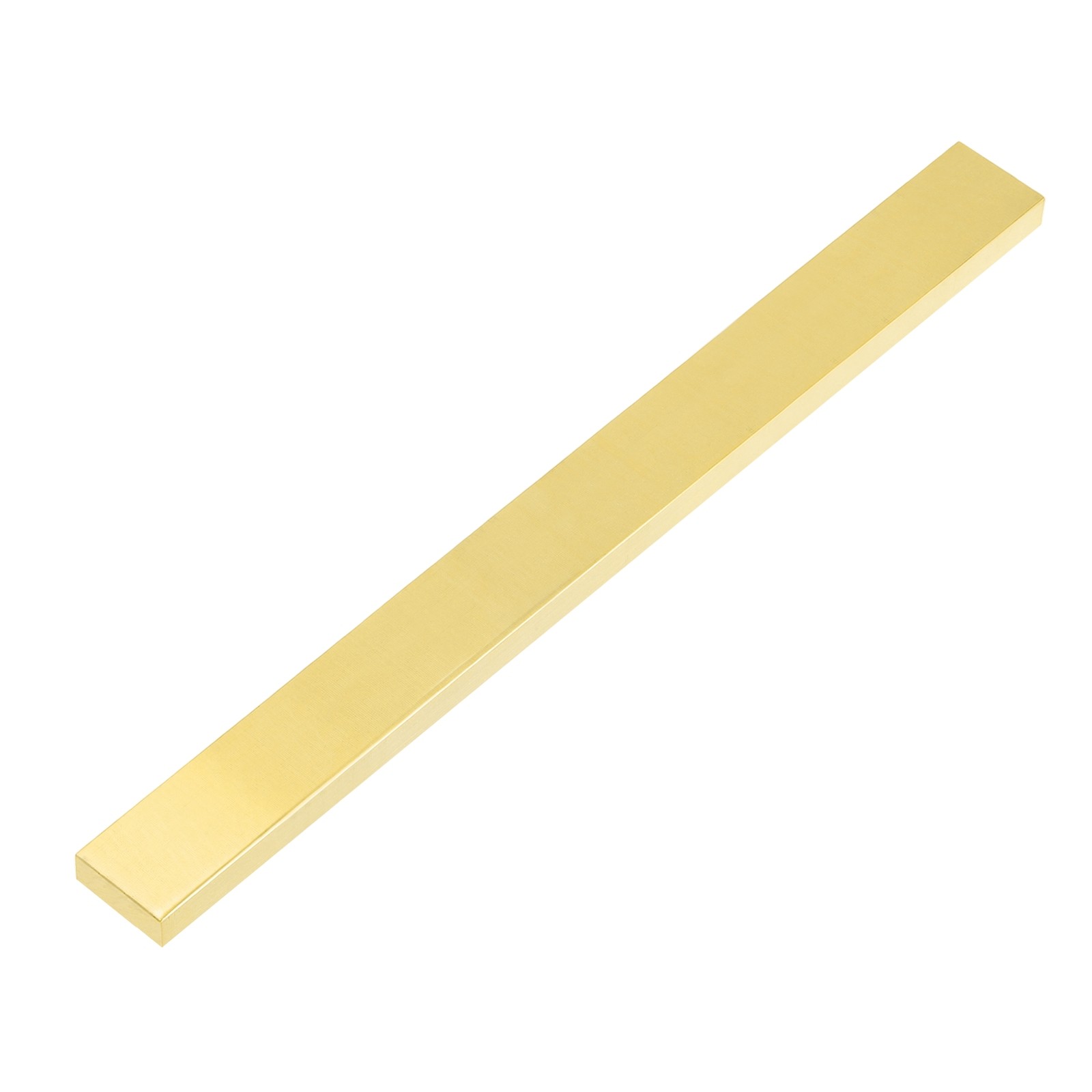 H62 Brass Flat Bar Stock, 0.12″x0.79″x14″ Square Metal Solid Brass Bars