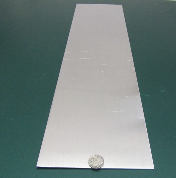 1100 Aluminum Sheet Softened (O) .080″ Thick x 6.0″ Wide x 24.0″ Long