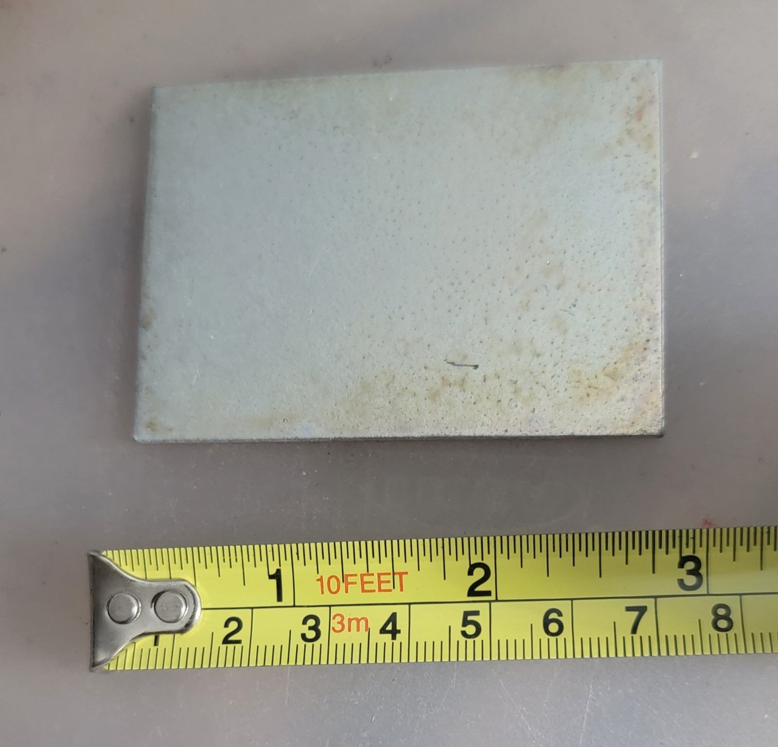 Lot Of 27 Galvanized Steel Blank 2 3/4″” x 2” Metal Plate Hobby’s Or Metalwork