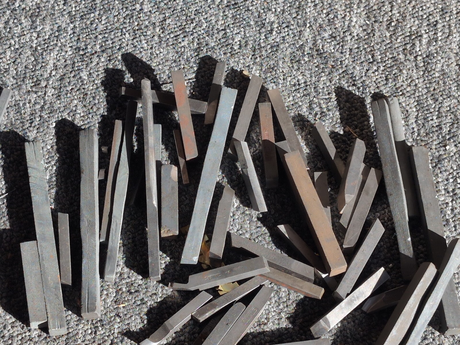 Loads Of Different Keystock Pieces Vtg Over 30 Years Old Lots Here 50+ Pieces