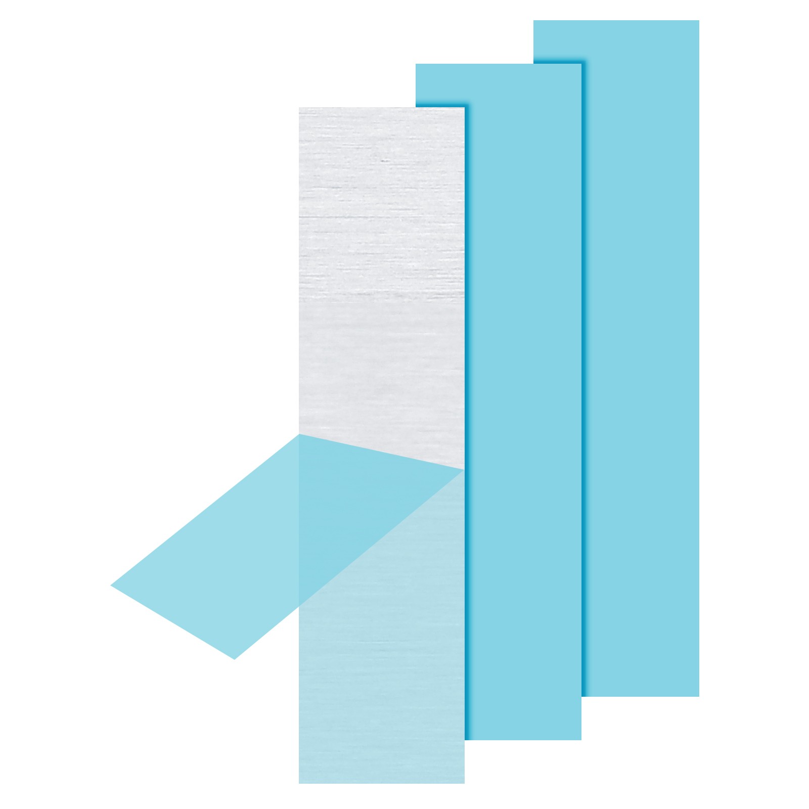 6061 T651 Aluminum Sheet Metal 4 x 0.98 x 1/8(0.125″) Inch 3Pcs Flat 3MM