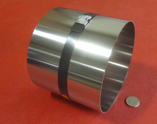301 Stainless Steel Sheet Shim, .031″(+/-.0015″) x 6.0″ Width x 10 Foot Length