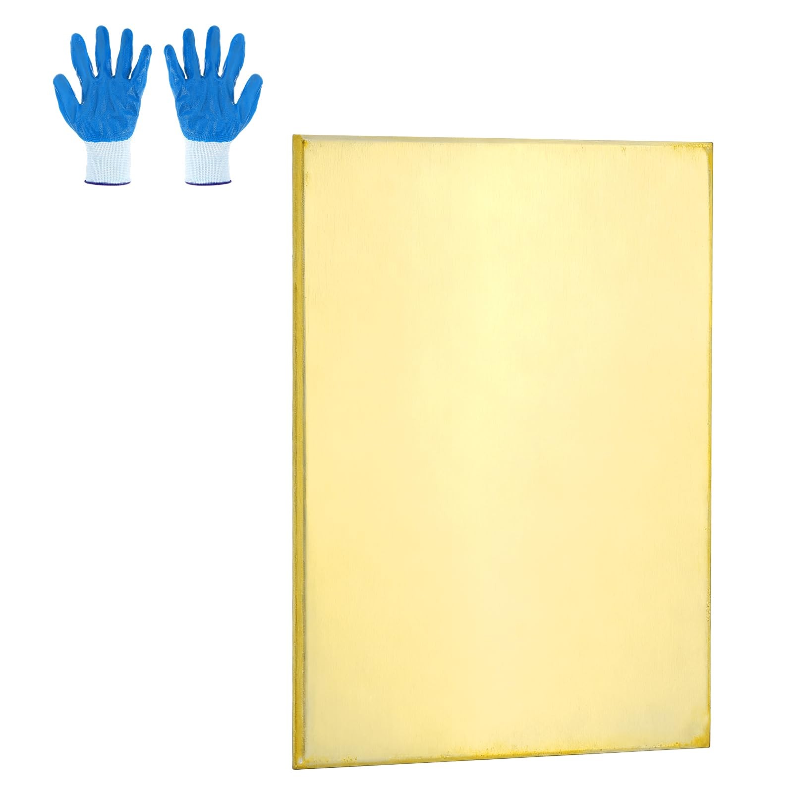 Brass Sheet, 4″ X 6″ 10 Gauge3mm Thickness H62 Brass Metal Plates Thin Metal …