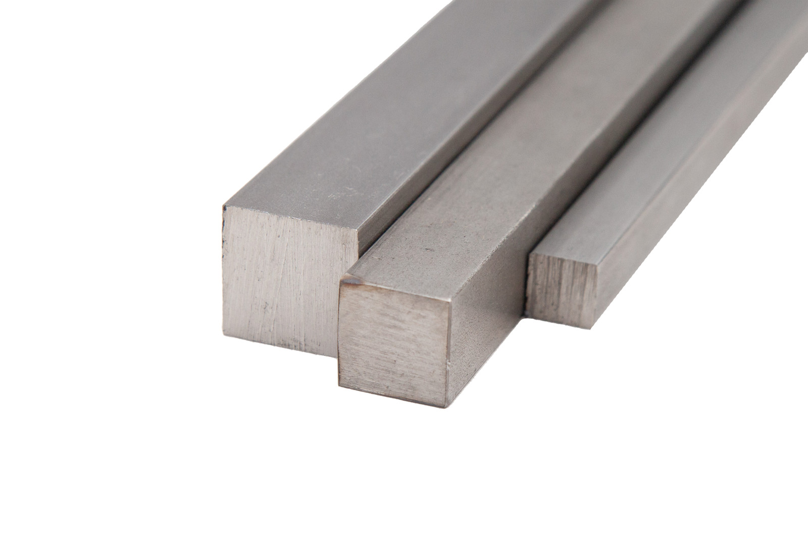 Edelstahl Vierkant stab 1.4021 Quadratstab VA 420 Stange Vollmaterial <2 Meter