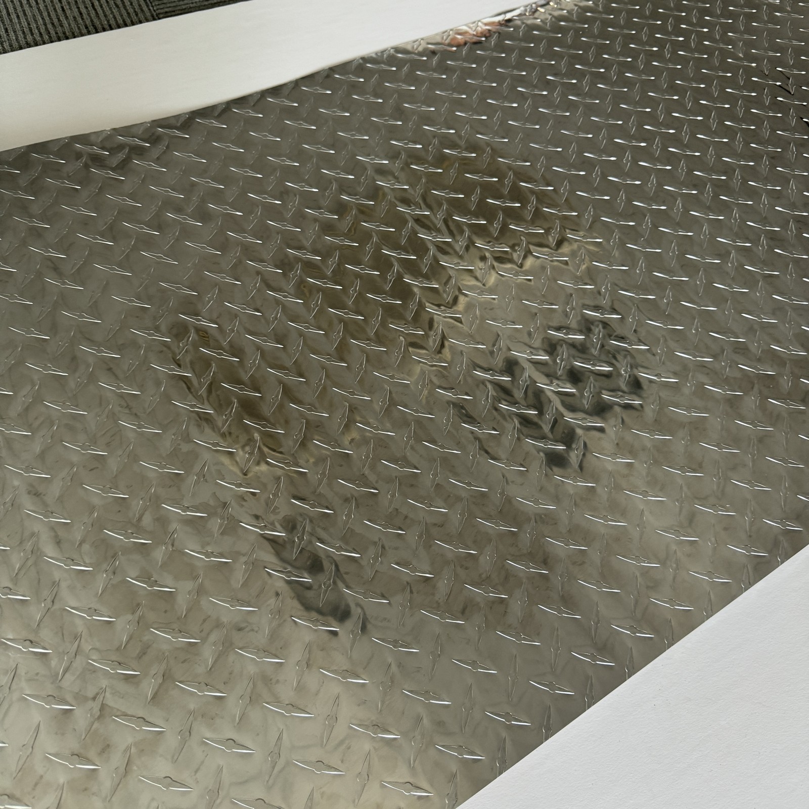 48″x 96″x .04″ Aluminum Diamond Plate 3003 Plate Sheet For Trailer, RV, Garages