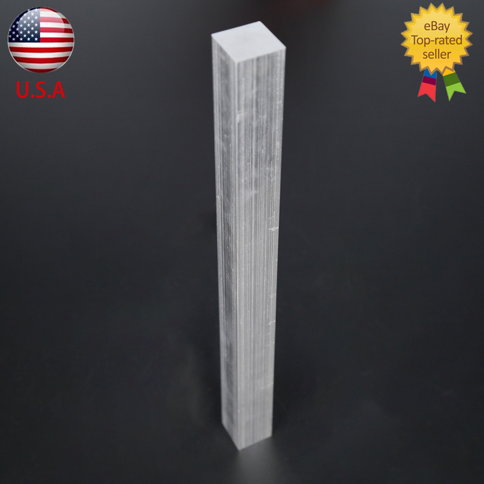 USA T6061 Aluminum Flat Plate Sheet Flat Stock Length 300mm Width 25mm Thick25mm