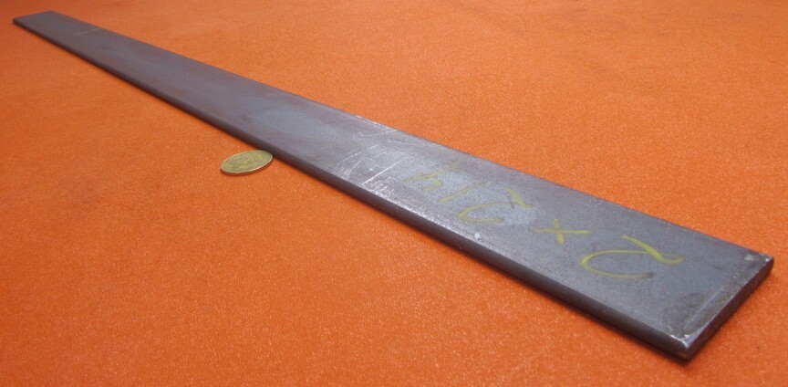 5160 Spring Steel (Knife, Blade) Bar .214″ (+/-.006″) Thick x 2.0″ Wide x 36″