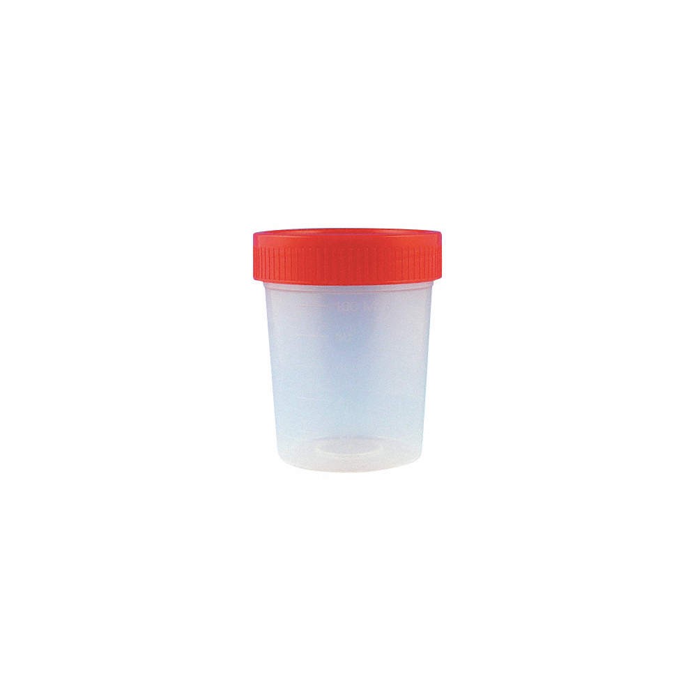 GLOBE SCIENTIFIC 5915 Collection Cup,118 mL,72.5 mm H,PK500 46AX18