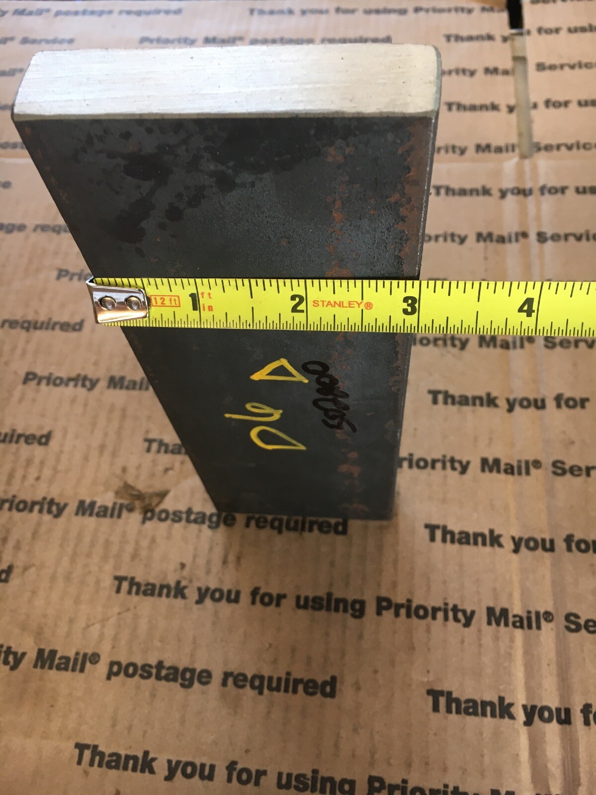3/4 X 3 Flat Steel Bar Plate Blacksmith Welding Bracing 12″ Long