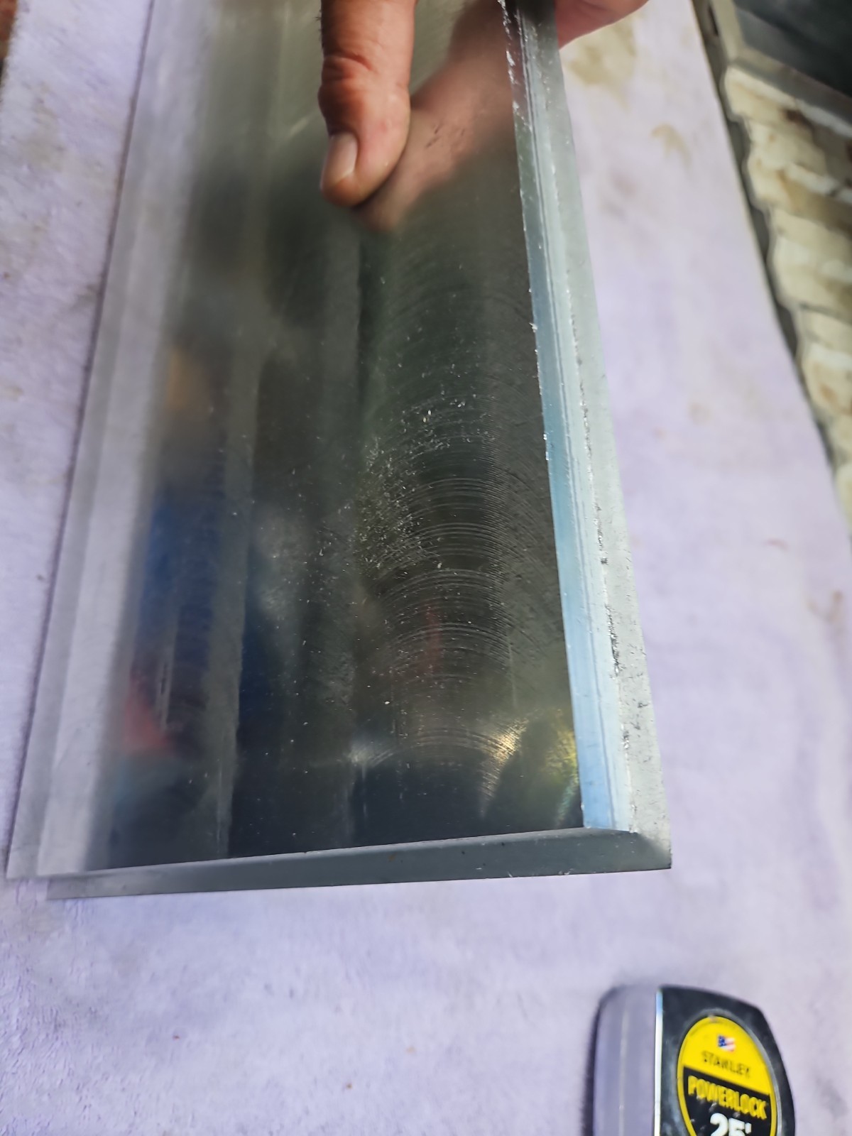KAISER aluminum plate 6061-T651 3/4″ X 25-3/8″ X 8-3/4″ Made In USA