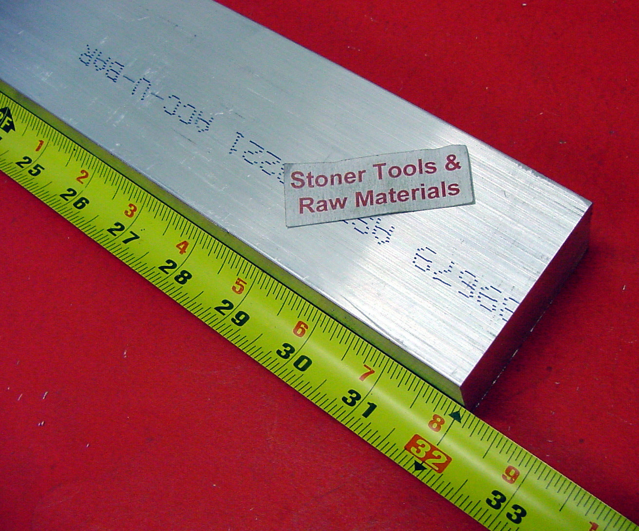 2 Pieces 3/8″ X 3″ ALUMINUM 6061 FLAT BAR 32″ long Solid Extruded Mill Stock