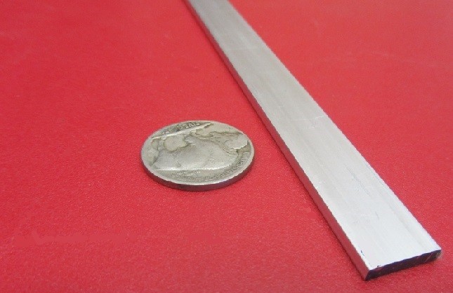 6061 T651 Aluminum Bar, 1/8″ (.125″) Thick x 1/2″ Wide x 48″ Length, 2 Pcs, 8 Ft