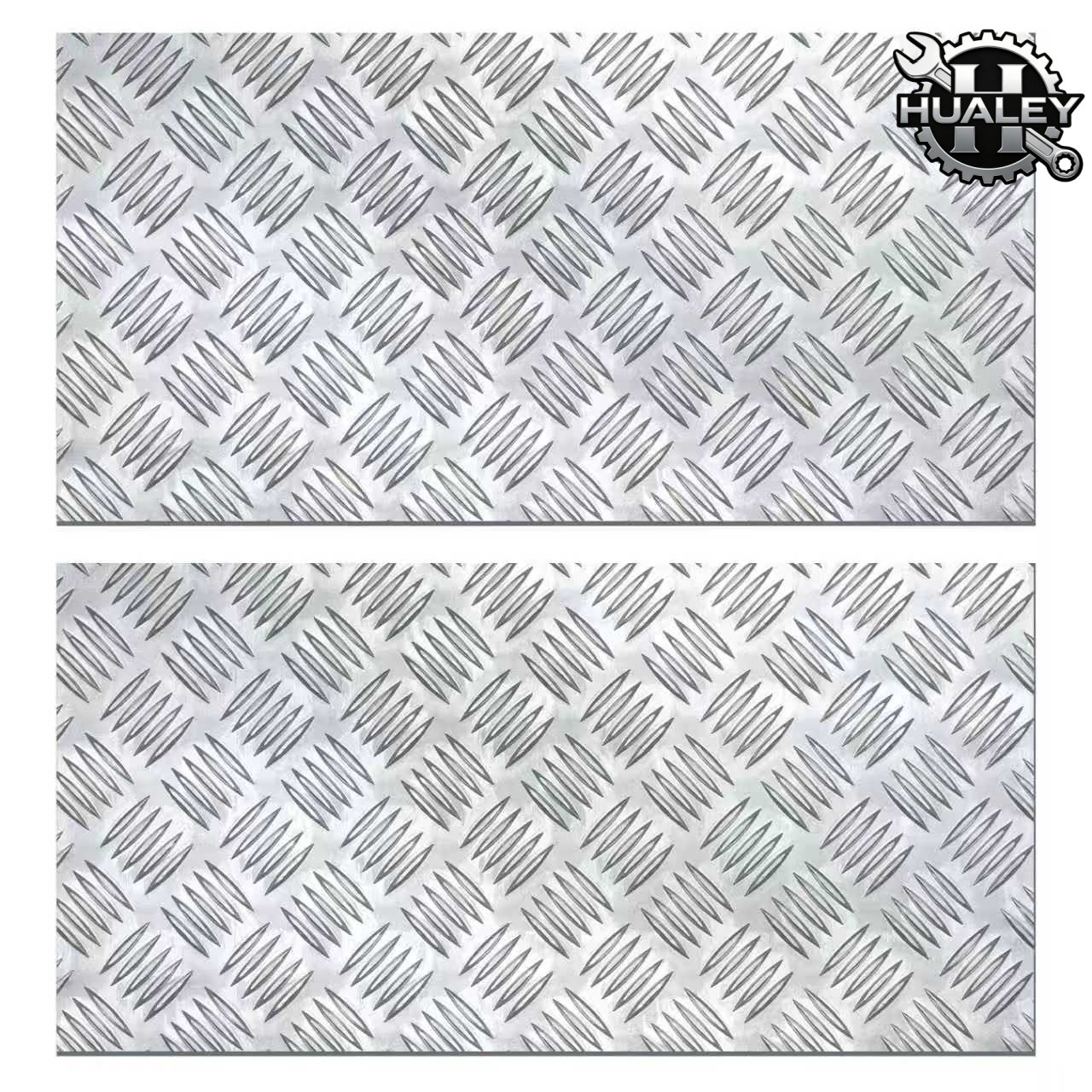 2Pcs 254×508mm Thick Aluminum Plate RV Trailer Garage Replacement Panel