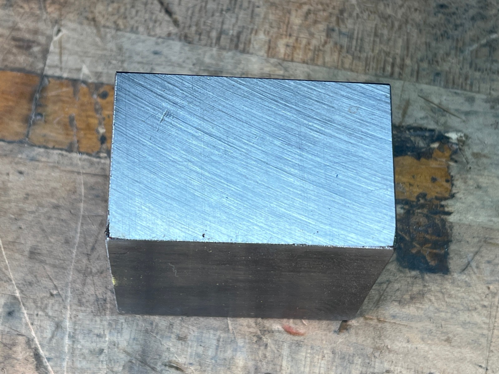D2 Tool Steel cut off Flat bar stock 2 3/4 x 2 1/2 x 1 3/4