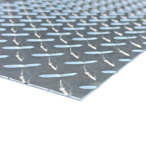48″ x 96″ x .063″ Diamond Plate Aluminum Treadplate 1/16th Thick 3003 Alloy