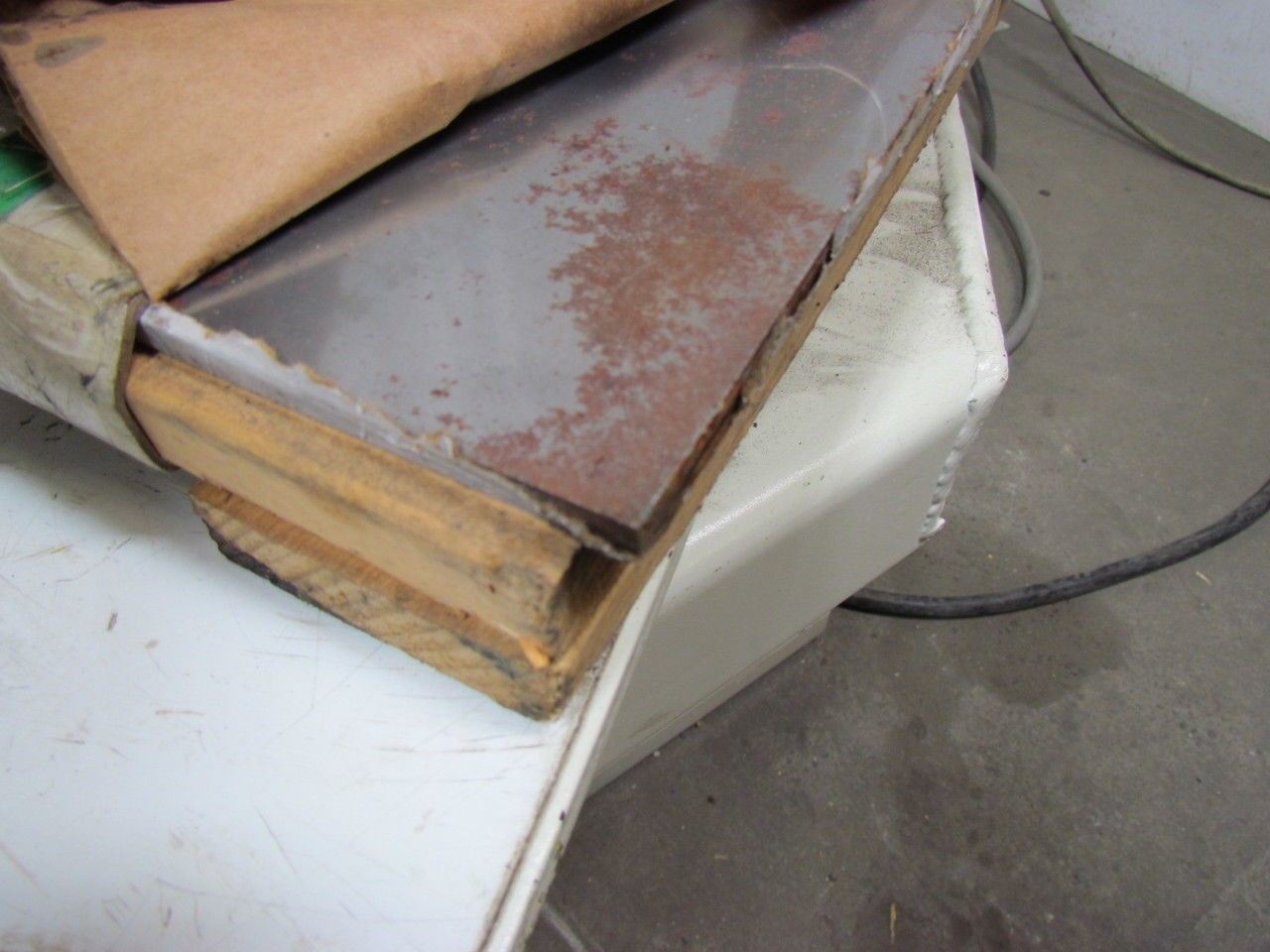 10ga 0.125 Carbon Steel Plate 17-1/2″ x 48″ Sheared Edge Lot of 2