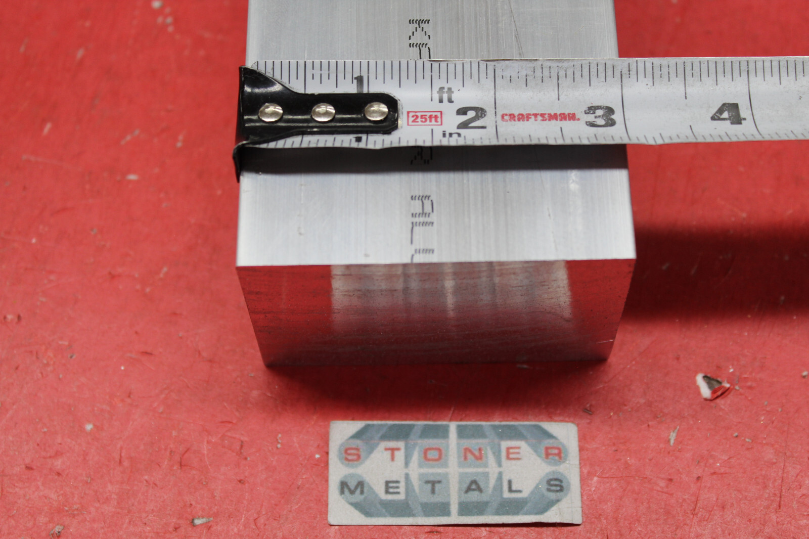 2 Pieces 1-3/4″ X 3″ ALUMINUM 6061 FLAT BAR 4″ long Solid T6511 Mill Bar Stock