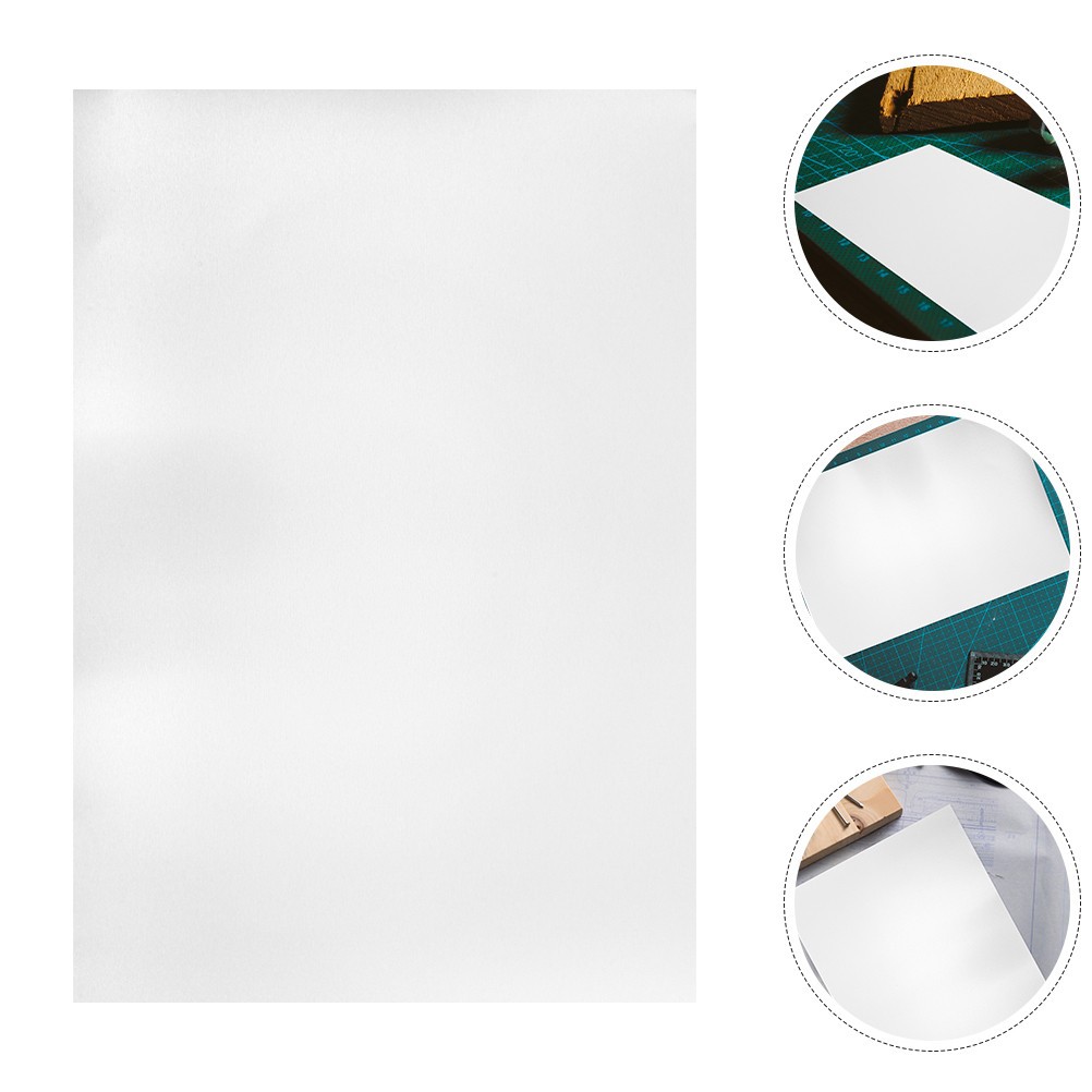 4Pcs Reusable Aluminum Sheet Plate for DIY Engraving Home Use Silver Color