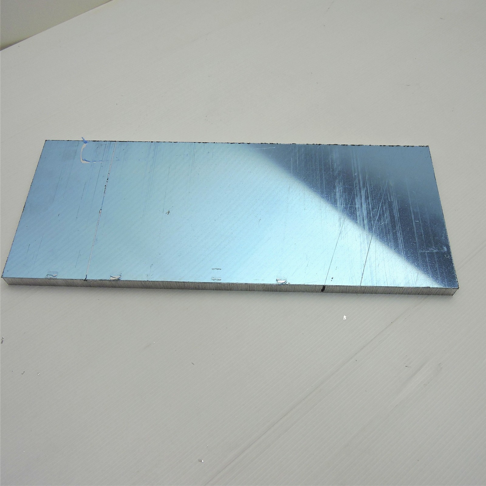 .625″ thick 5/8 Precision CAST Aluminum PLATE 8″ x 16″ Long sku 157297