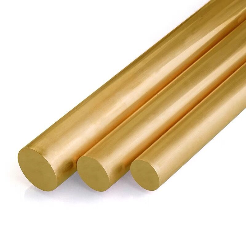 Brass Solid Round Bar H59, Length 200mm, Ø 12-22mm for DIY Crafts