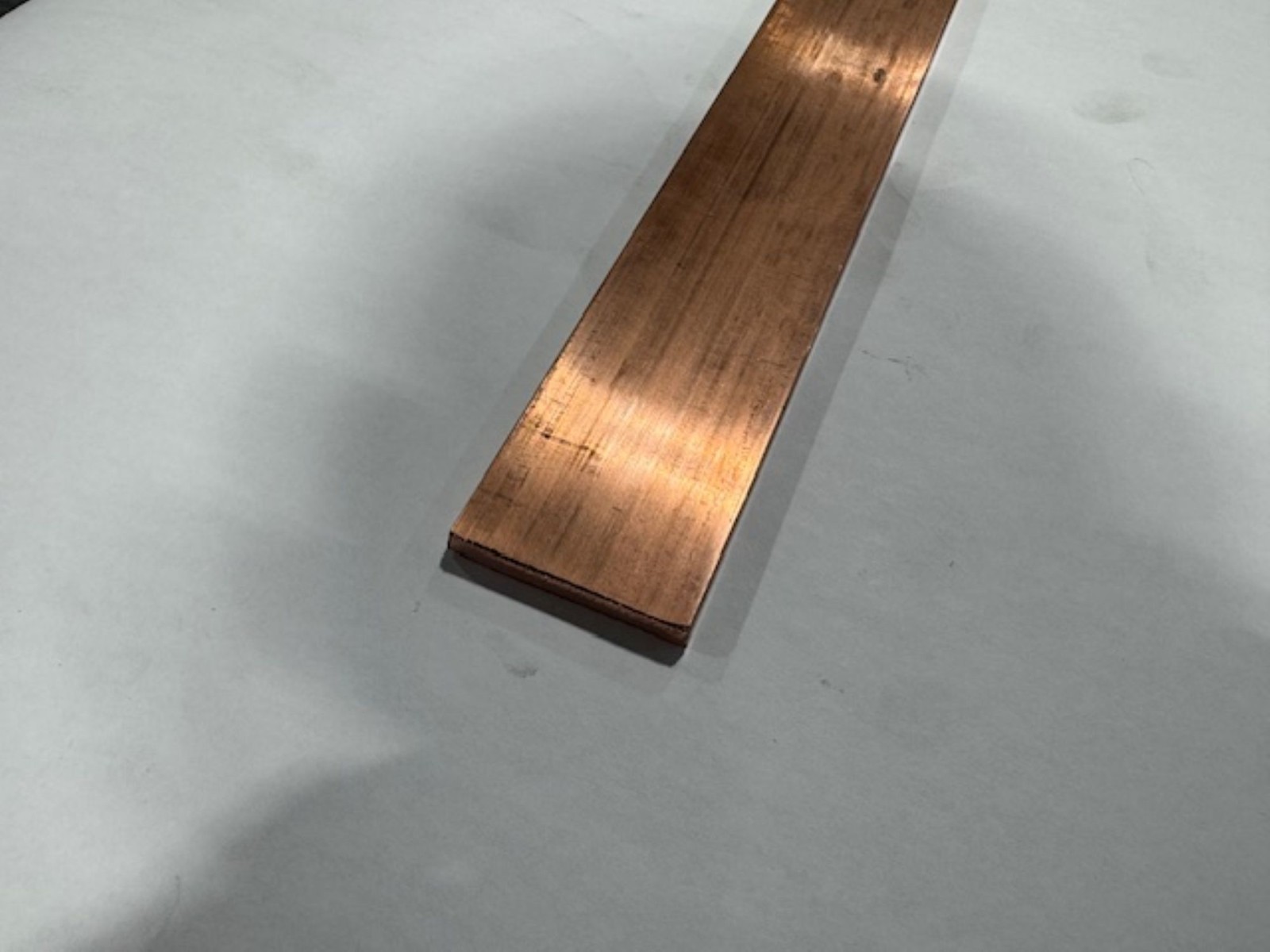 1/4″ x 2″ Copper 110 Flat Bar x 36 Inches Long